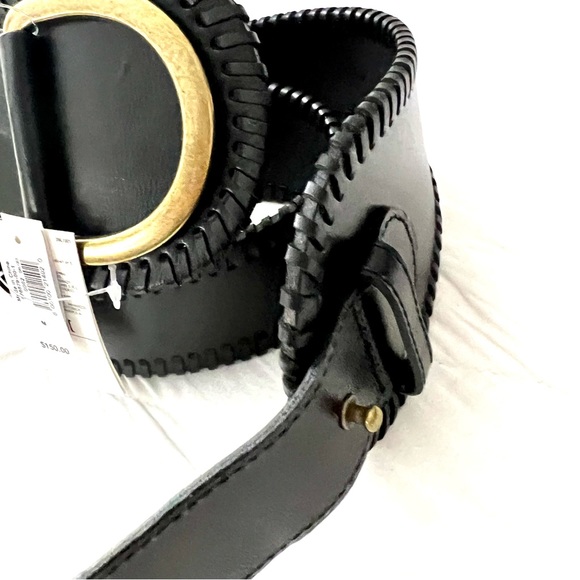 NWT BANANA REPUBLIC GENUINE LEATHER BLACK BELT main image 13